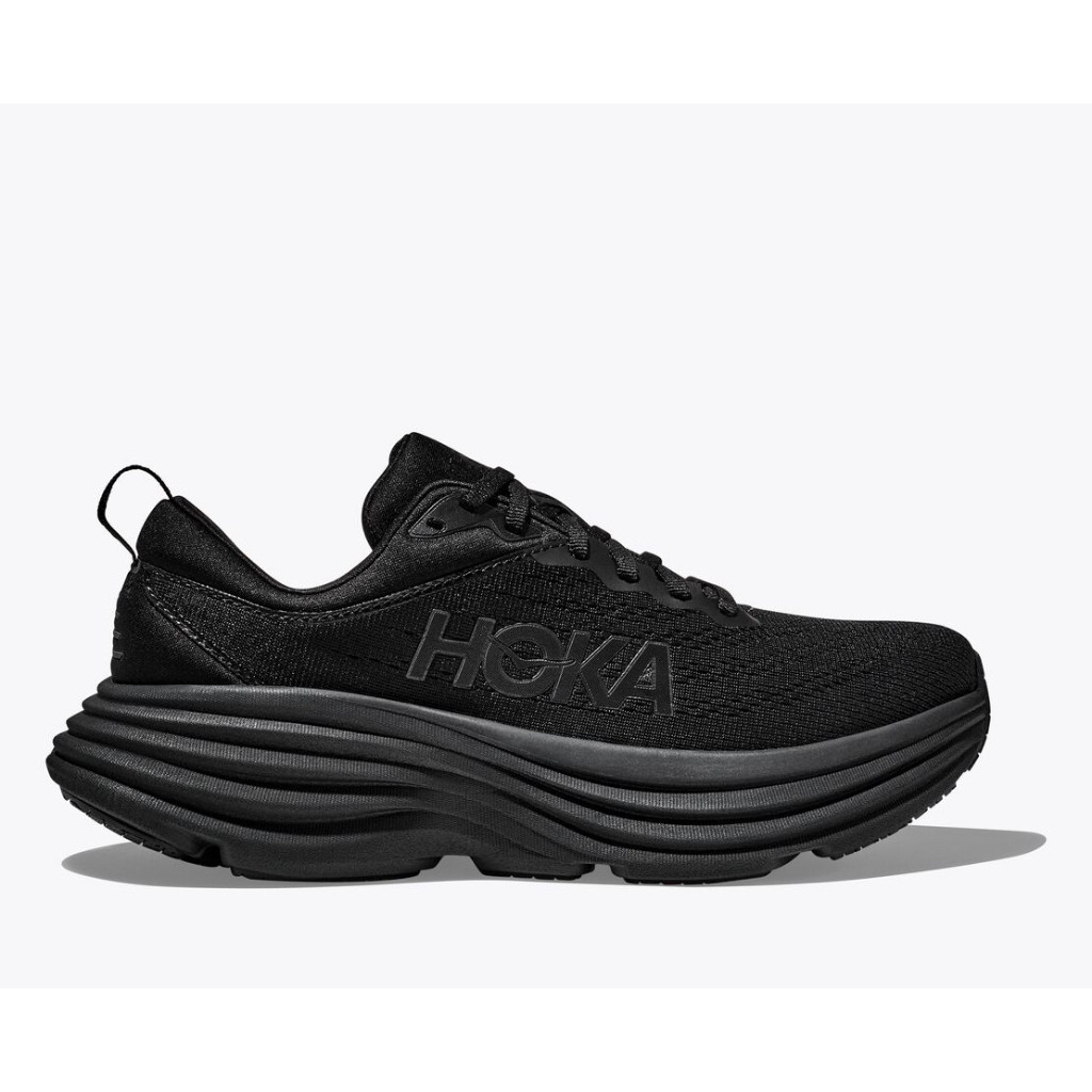 Hoka Bondi 8 | Nam | Đen / Đen.