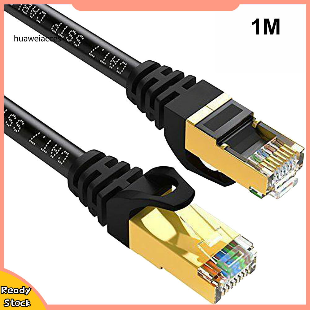 [HW] Dây cáp vá mạng RJ45 Ethernet RJ45 mạ vàng Cat 7 U / FTP được bảo vệ 10Gbps