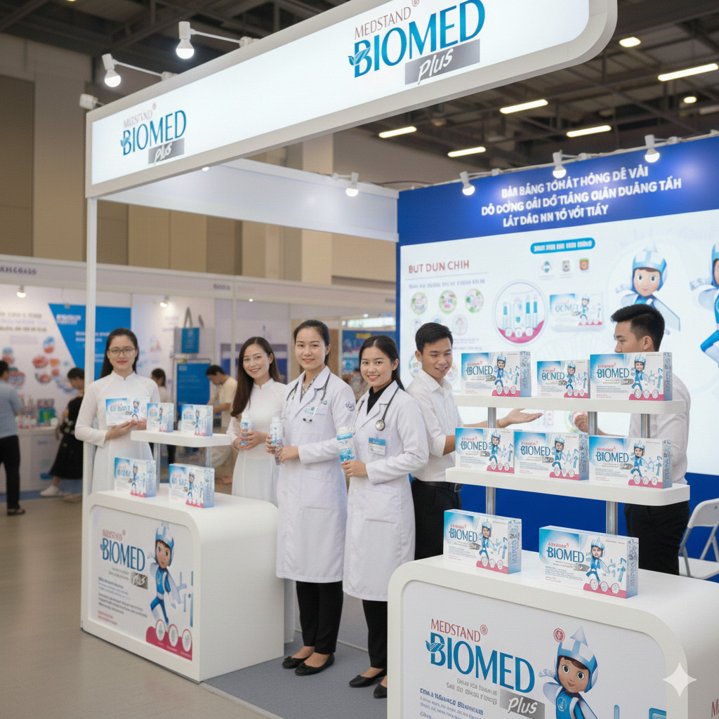 MEDSTAND BIOMED PLUS – Men vi sinh bổ sung vi khuẩn có lợi cho bé, giảm nguy cơ rối loạn tiêu hoá.