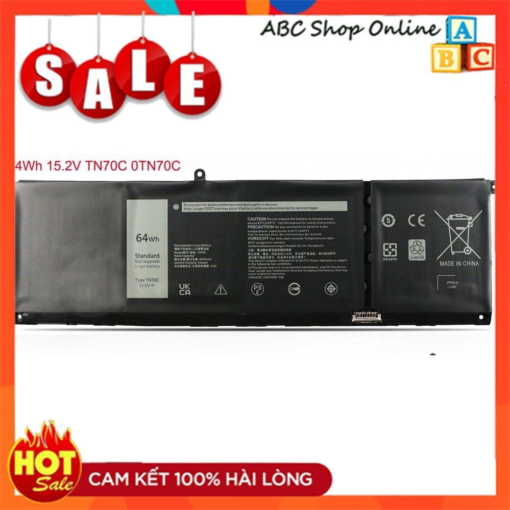 Pin Battery Laptop dell Vostro 3510 3515 3511 5510 5515 5410 5415 N9XX1 XDY9K JGCCT TN70C