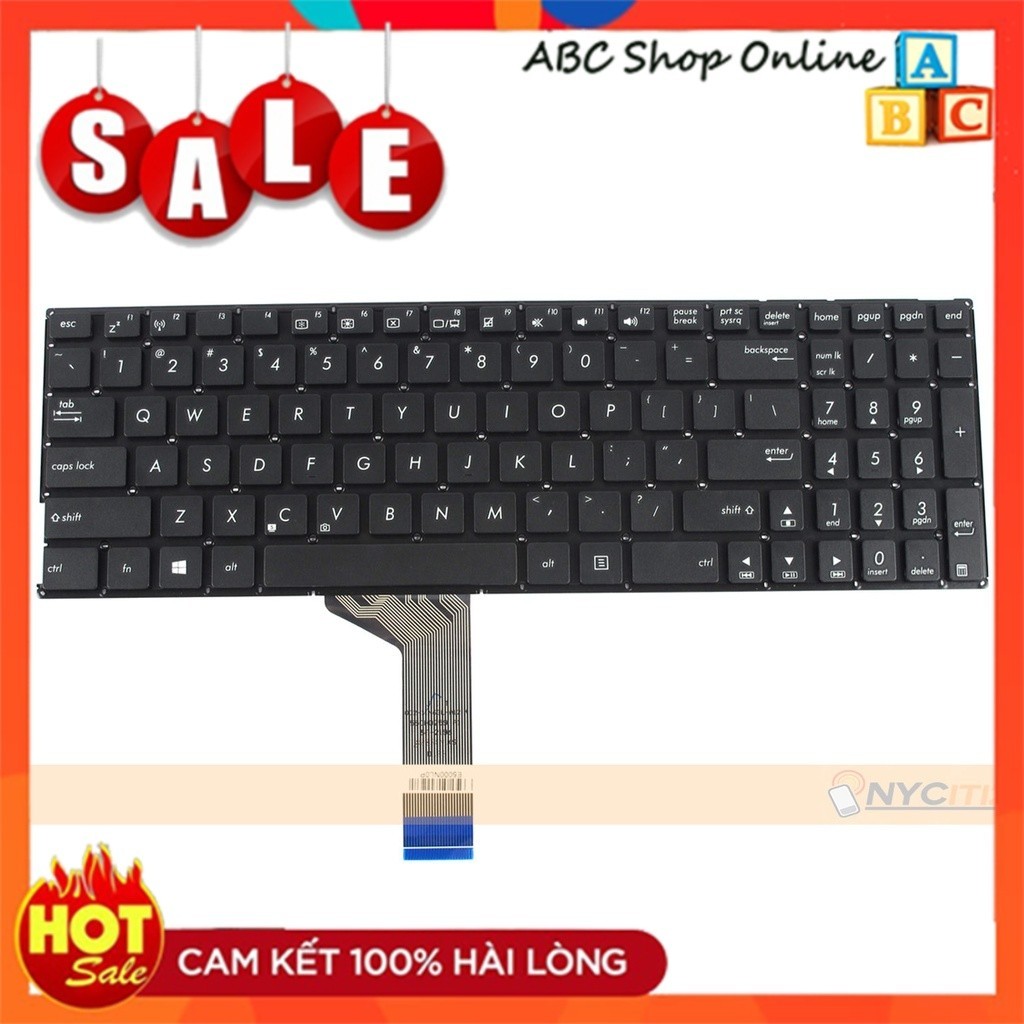 💖PHÍM TỐT💖 Bàn Phím Asus K555LN R556LN X554LN F554LN X555LF X555LI X555U X555UA X555UB W509L W519L