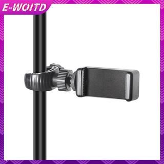 E-WOITD Điện Thoại Braet Di Động Hỗ Trợ Kẹp Cho Tất Cả Các Điện Thoại Thông Minh Giá Đỡ Điện Thoại Gắn Chân Đế Micro Đứng Gắn Chân Máy E-WOITD