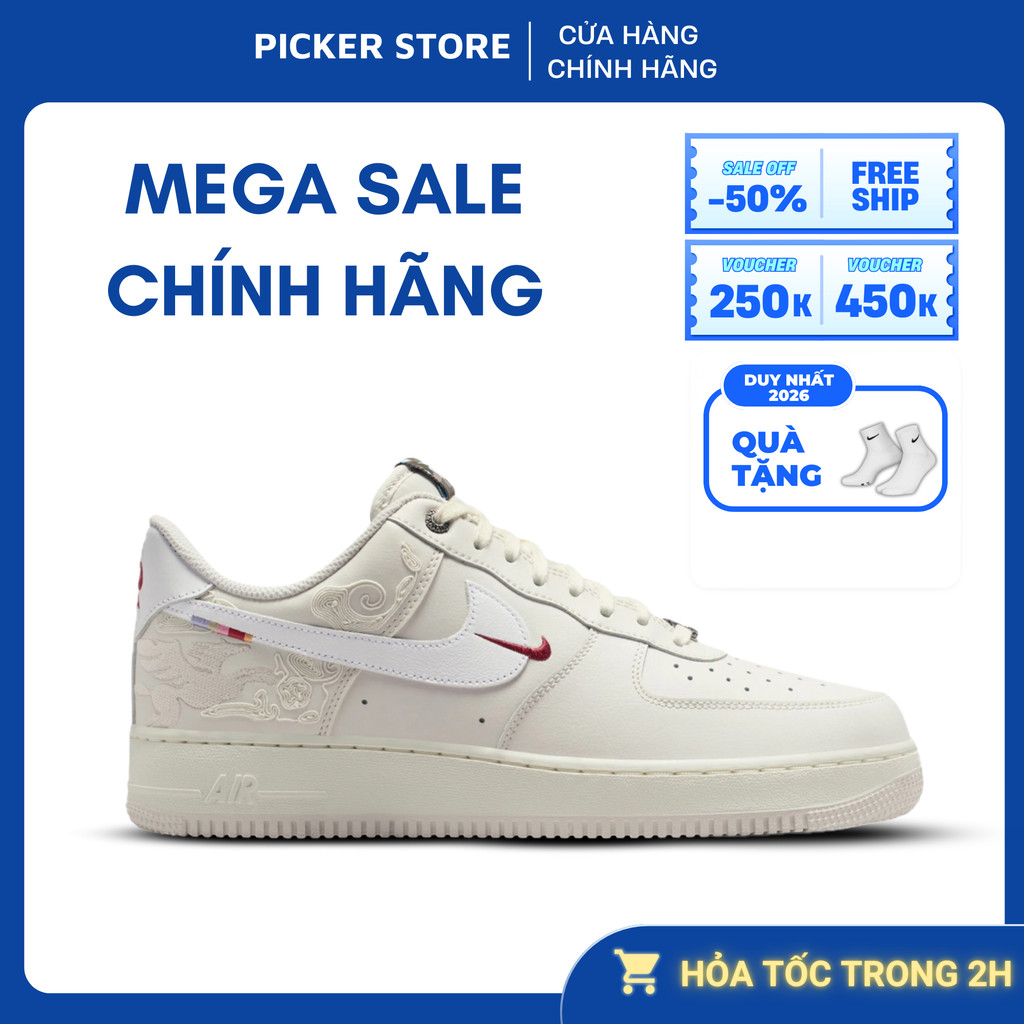 Giày Chính Hãng AF1 Low ‘Pegasus Pack Phantom’ IQ1119-011, giày af1 tết 2026 PICKER SHOES