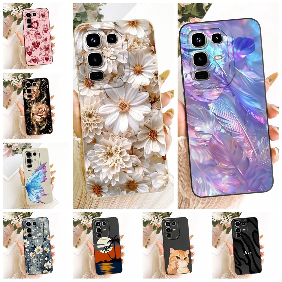 Infinix X6870 Vỏ Infinix Note 50s 5G Cover Hoạt Hình Thời Trang Dễ Thương Hình Ngộ nghĩnh Vỏ Điện Th