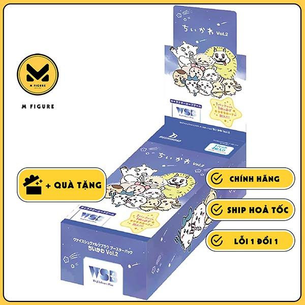(1 PACK) THẺ BÀI Weiß Schwarz Blau - Booster Pack - Chiikawa Vol.2 PACK CARD CHÍNH HÃNG