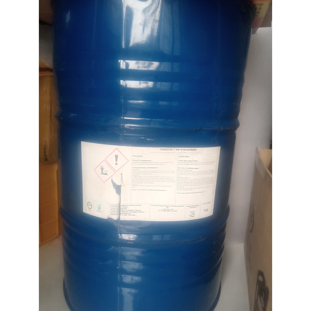 (Hỏa tốc) Tergitol - NP9 Surfactant Tẩy dầu mỡ 1kg. Np9 - Chuyên gia tẩy dầu mỡ. Hàng nhập cao cấp 1