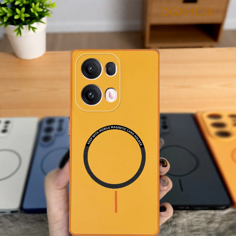 Dành Cho OPPO Reno 13 Ốp Lưng Oppo Reno 13 Pro Ốp lưng Oppo Reno13 Reno13pro Ốp Lưng Silicon Cứng Từ