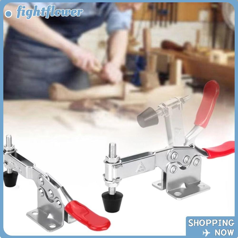 Kẹp chuyển đổi MOZIEKOL, Kẹp cố định hàn ngang GH201-B, Dụng cụ cầm tay bền bỉ Kéo đẩy nhanh Kim loạ