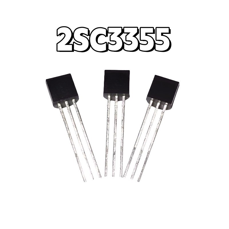 Thương hiệu mới Chính hãng 2SC3355 C3355 In-Line TO-92 NPN Triode RF Transistor