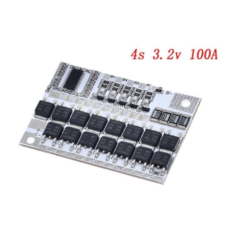 Bảng mạch bảo vệ Li-ion LiFePO4 4S 100A BMS 3.2V 4S chất lượng cao
