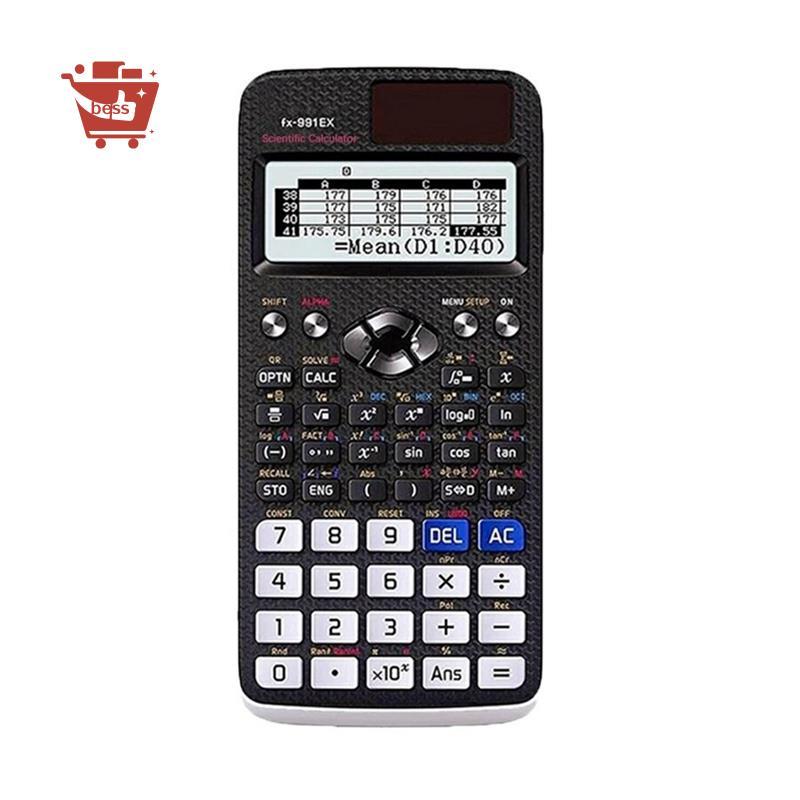 -991EX dành cho học sinh và giáo viên Máy tính khoa học 552 Chức năng Thiết kế chức năng A