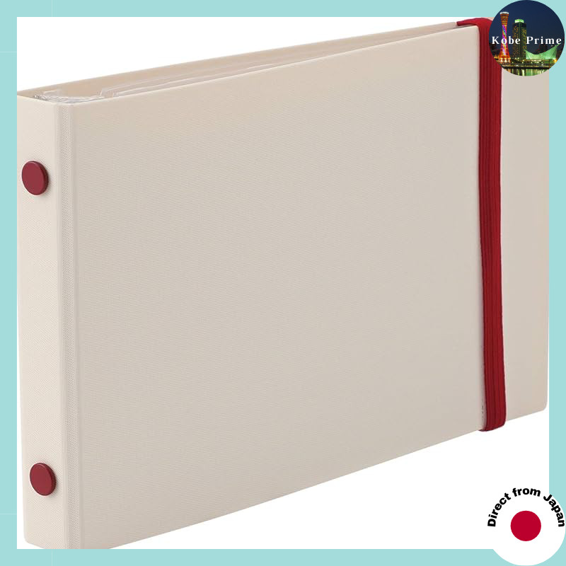 Maruman Mini Loose Leaf Binder - Into One Plus, 5 Holes, Multiple Colors