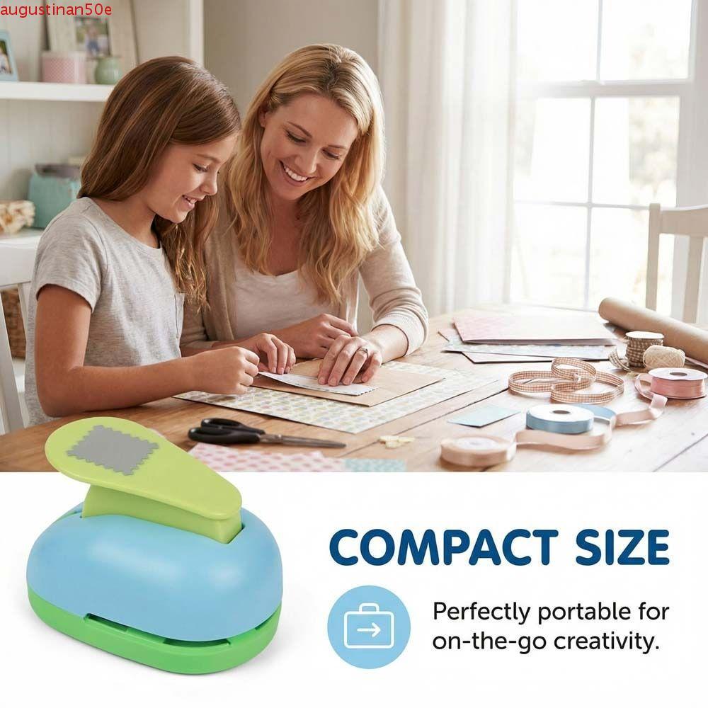 VERGE Stamp Border Punch, Stamp Shape Hole Puncher Dập Nổi Máy, Văn Phòng Phẩm Cắt Thủ Công Cắt Giấy