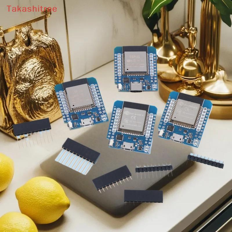 (Takashitree) Bảng phát triển mô-đun ESP32 D1 MINI ESP32 WiFi + ESP-32 CH9102 Bảng phát triển Intern