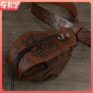 GKY Túi Da PU Cho DND Xúc xắc Trò Chơi Khay Dây Rút Dễ Thương Túi Cho D & D Nhập Vai RPG Ý Tưởng Quà Tặng Ví Đựng Tiền Xu Phụ Kiện Cosplay GKY