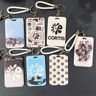 Kpop Idol CORTIS Phim hoạt hình Hộp đựng thẻ 3 Inch Hộp đựng ID sinh viên Bảo vệ thẻ quá cảnh
