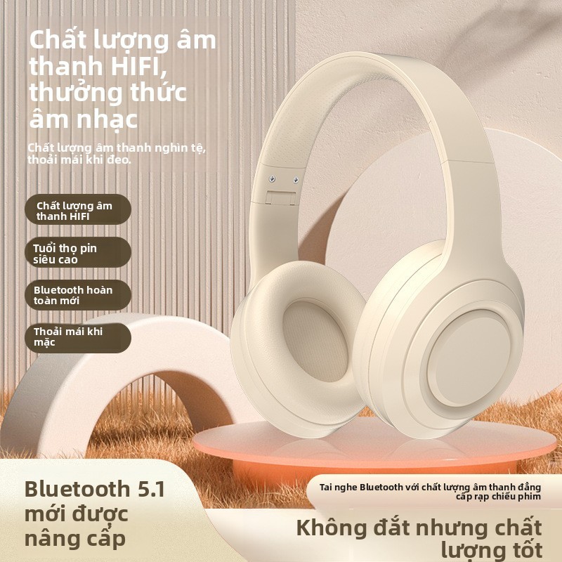 Tai nghe Bluetooth DR58 Tuổi thọ pin không dây Tai nghe khử tiếng ồn dài