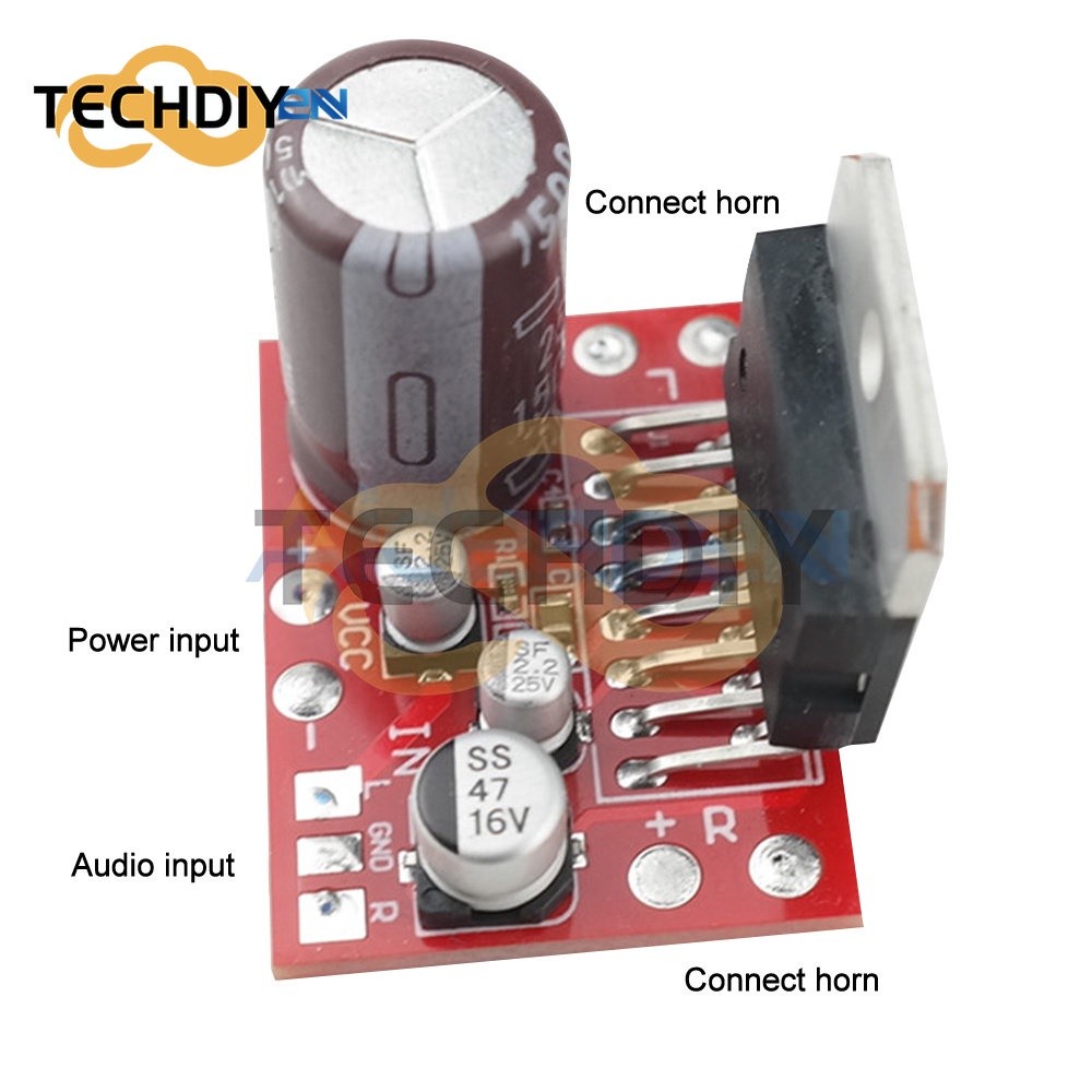 239 Bảng Mạch Khuếch Đại Âm Thanh TDA7379 CD7379 DC9V-17.5V 38W + 38W