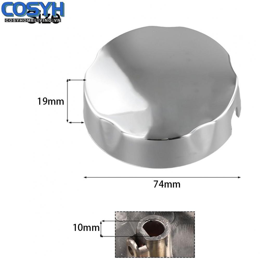 <cosyh>Bathtub Control Knob Screw-on Rotary Mechanism Ergonomic Serrated Edge