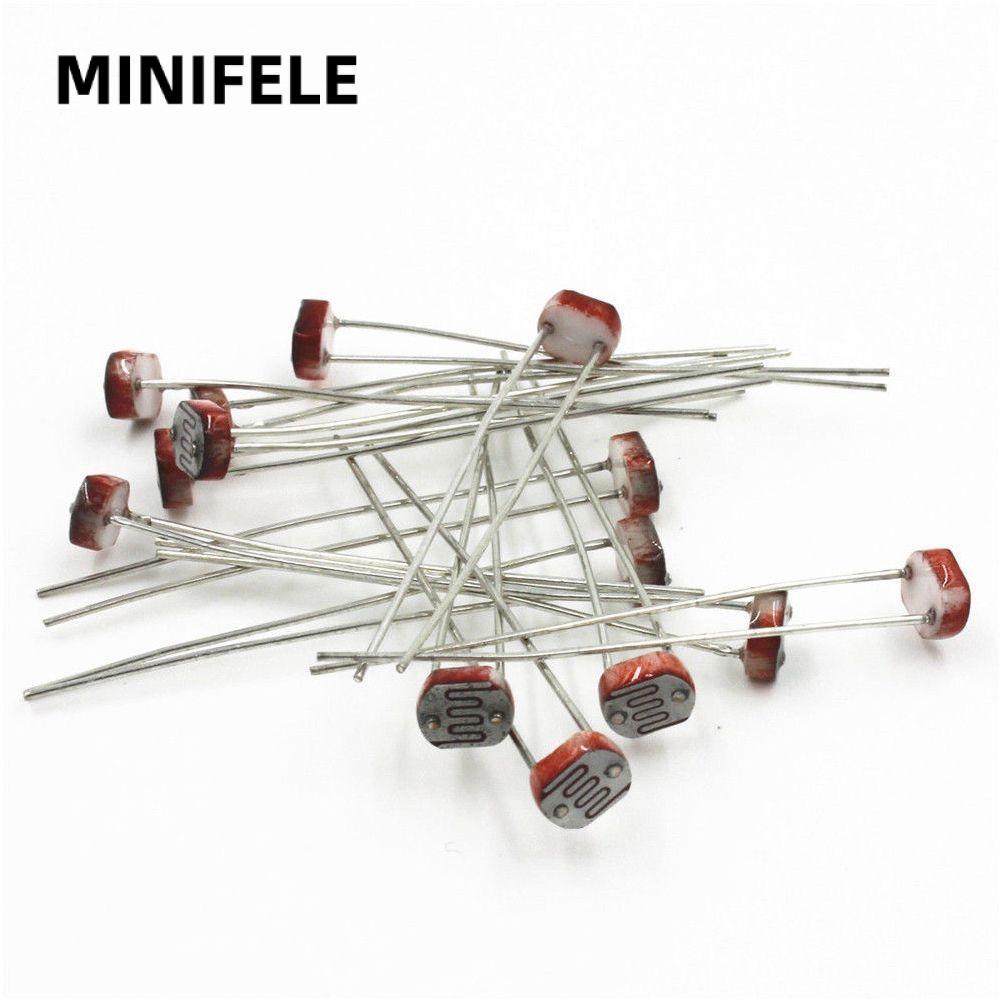 MINIFELE 20 / 30 / 50 Chiếc Điện Trở Nhẹ 5 Mm LDR CDS GL5516
