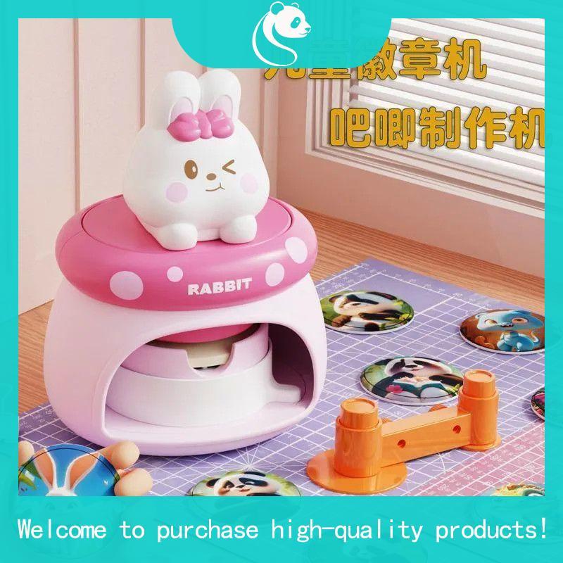 Máy Làm Huy Hiệu Thủ Công DIY Cho Bé – Đồ Chơi Sáng Tạo Tự Làm Huy Hiệu Handmade Dễ Thương