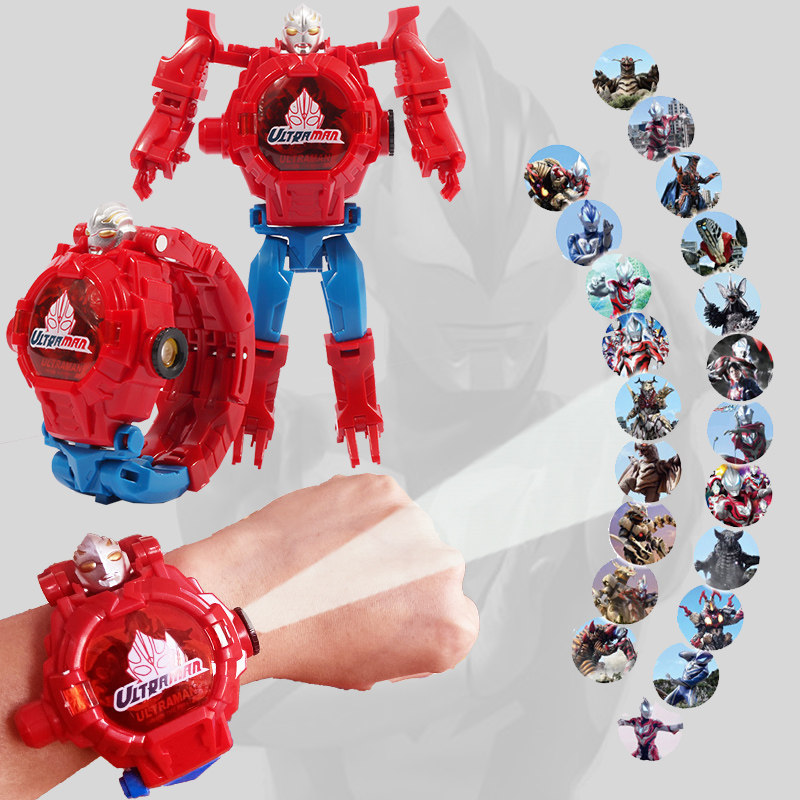 Chiếu Trẻ Em Mẫu Giáo Robot Biến Đổi Dạ Quang