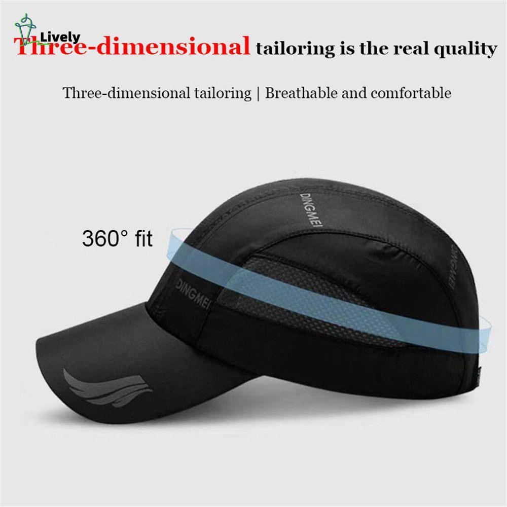 LIVELY Sun Hat Running Men Women Mũ Tennis thể thao ngoài trời