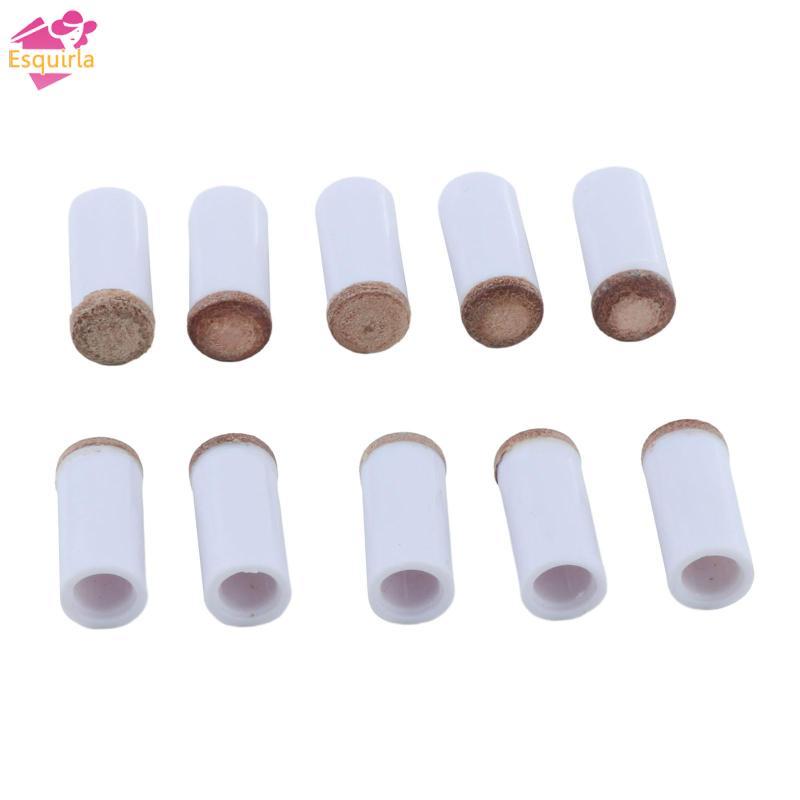 10 Miếng Cue Pool Tips và Snooker Cue Ferrules, American Ball Pool Cue