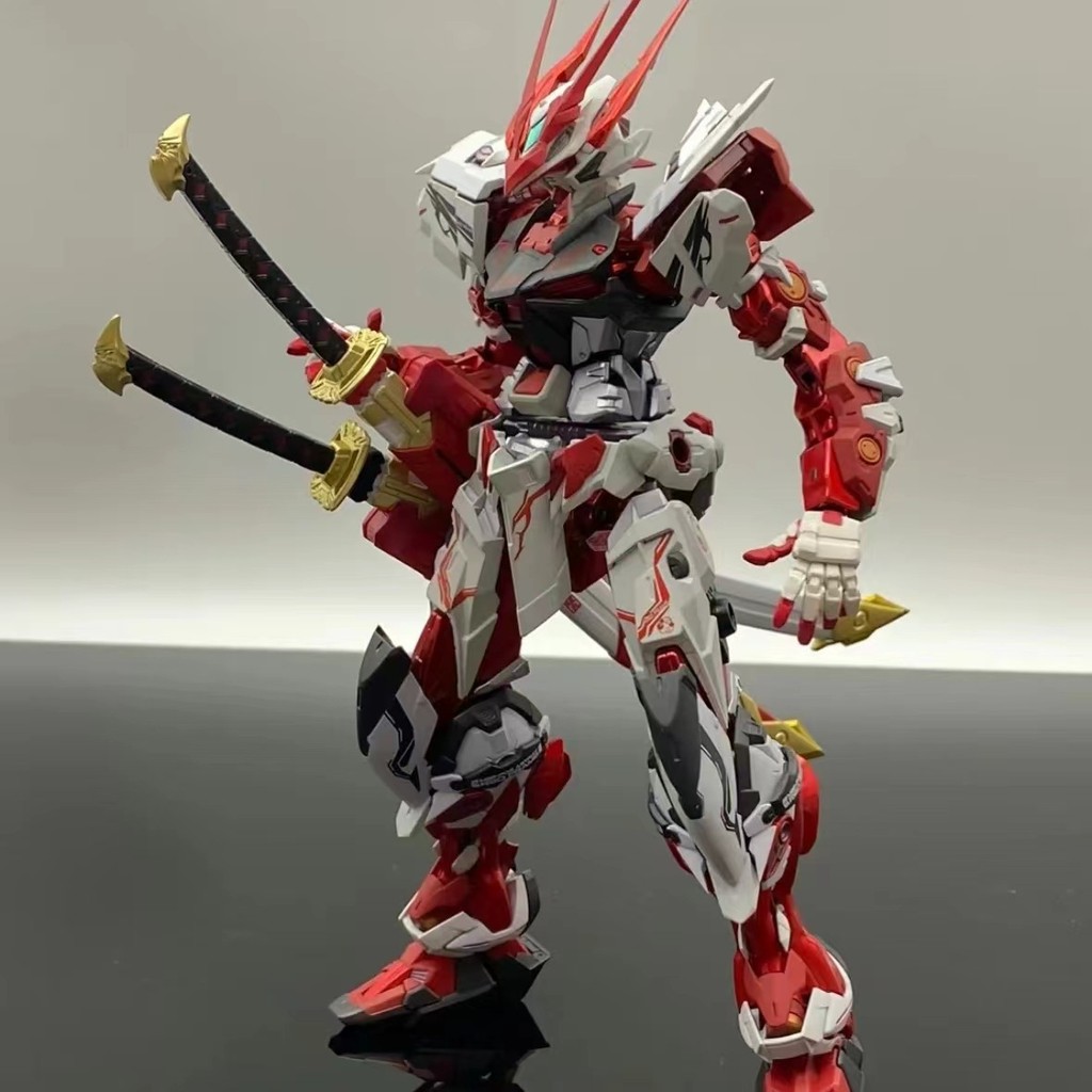 Gundam Mo-nuclear Tay Kỳ Lân HG Đỏ Dị Giáo Tấn Công Miễn Phí Gundam Bạch Tuyết Lắp Ráp Mô Hình Làm B
