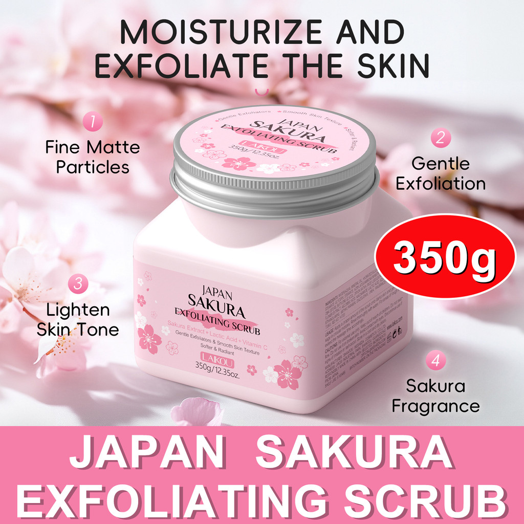 NHẬT BẢN SAKURA EXFOLIATING SCRUB ❈ ❈ ❈ ❈ ❈ ❈ ❈ ❈ ❈ ❈ ❈ FACE BODY