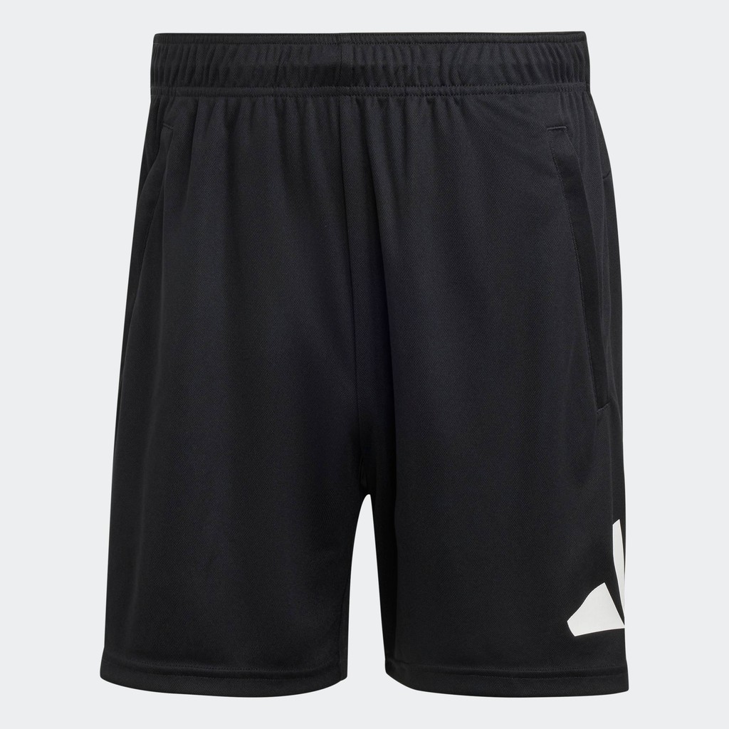 adidas Gym & Training Quần Short Tập Luyện Train Essentials Có Logo Nam Đen IB8121