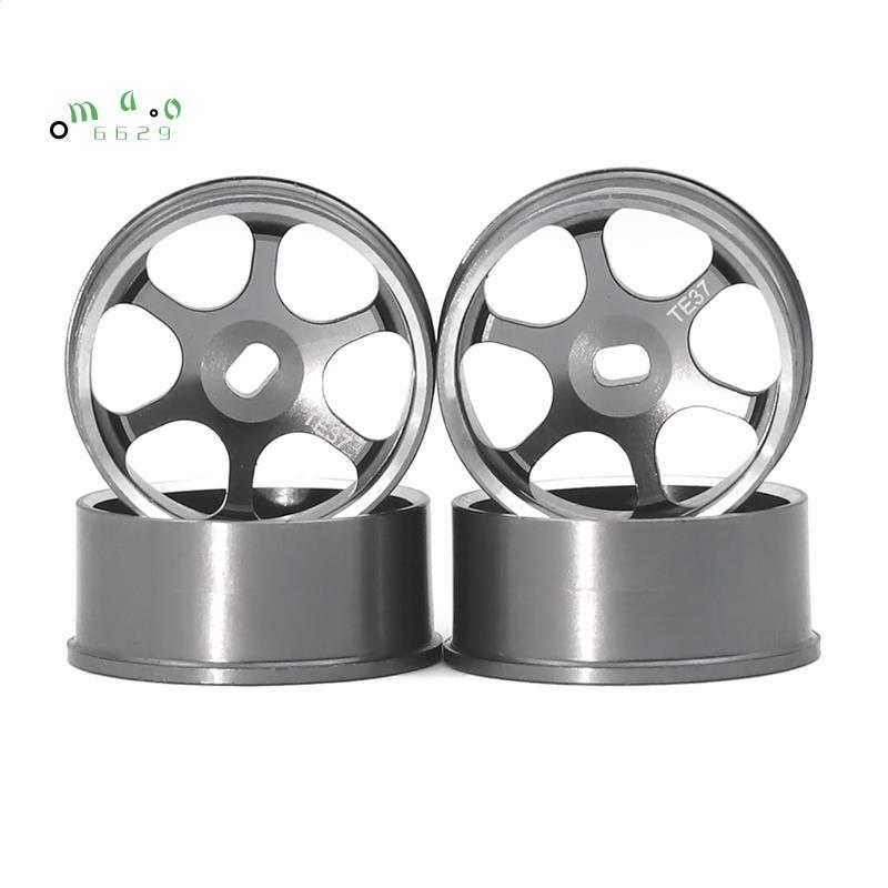 4 RC Xe Trôi Lốp Kim Loại Bánh Xe Hub Cho 1 / 28 MINI-Z MINI-Q GLA IW04 RC Xe Nâng Cấp Phần