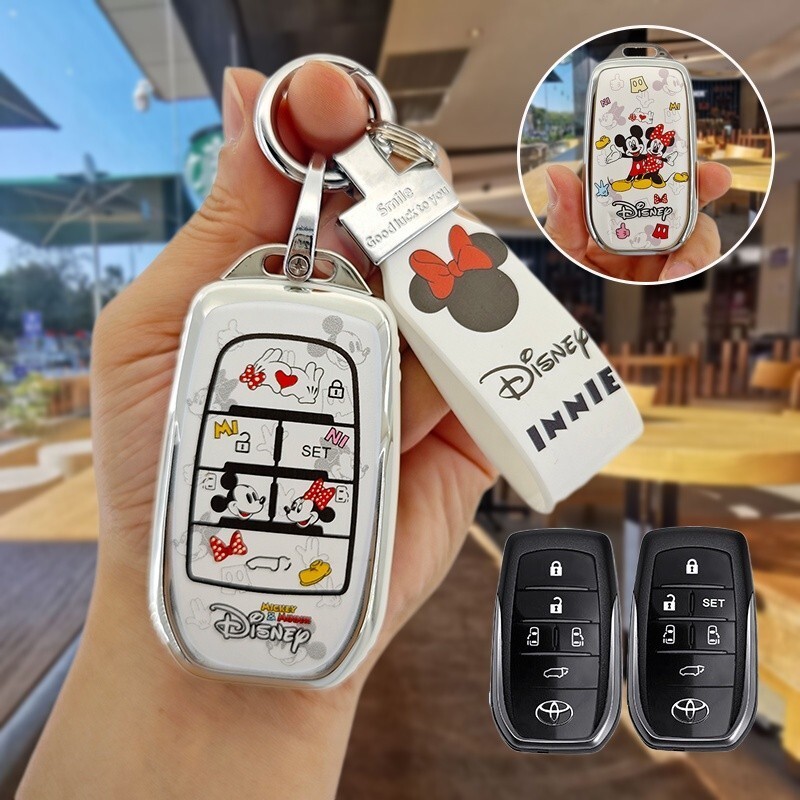 Vỏ chìa khóa TOYOTA Alpha TOYOTA ALPHARD 2023 30 / 40 X Wilpha VELLFIRE 2018 2019 Khóa vỏ