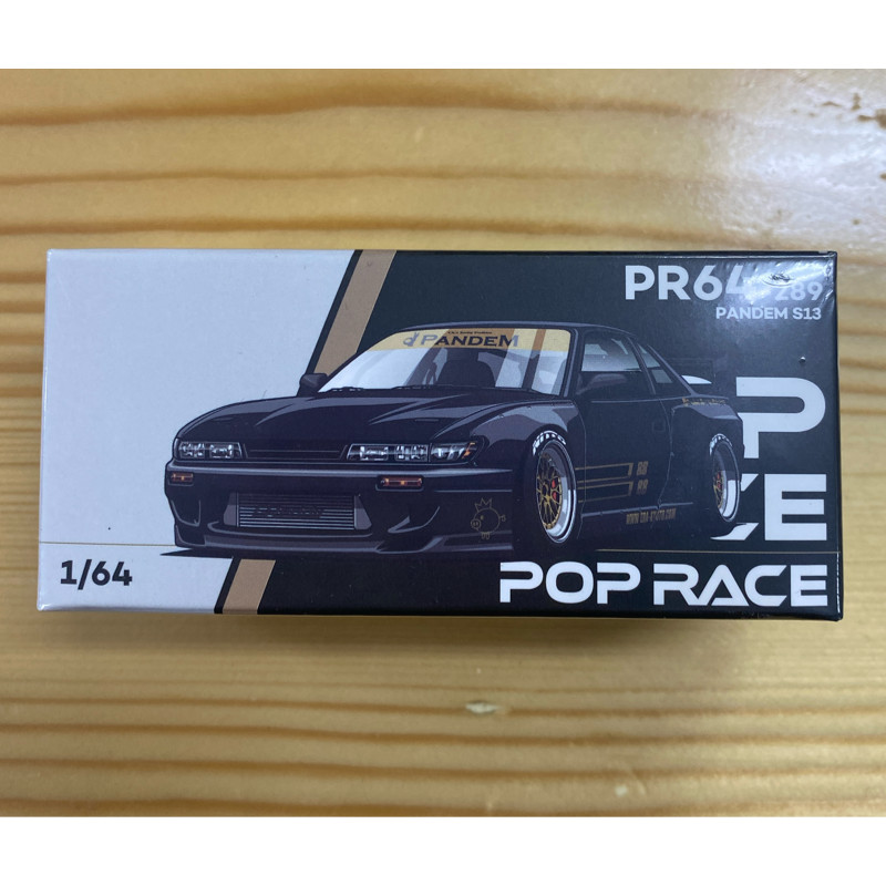Pop Race PR640289 PANDEM SILVIA S13 - BLACK cho bé từ 7 tuổi