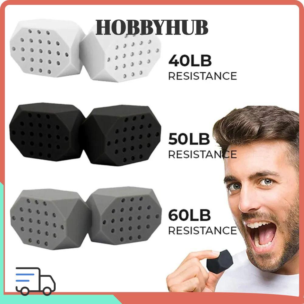 HOBBYHUB Double Chin Jawliner Facial Chew Cắn Muscle