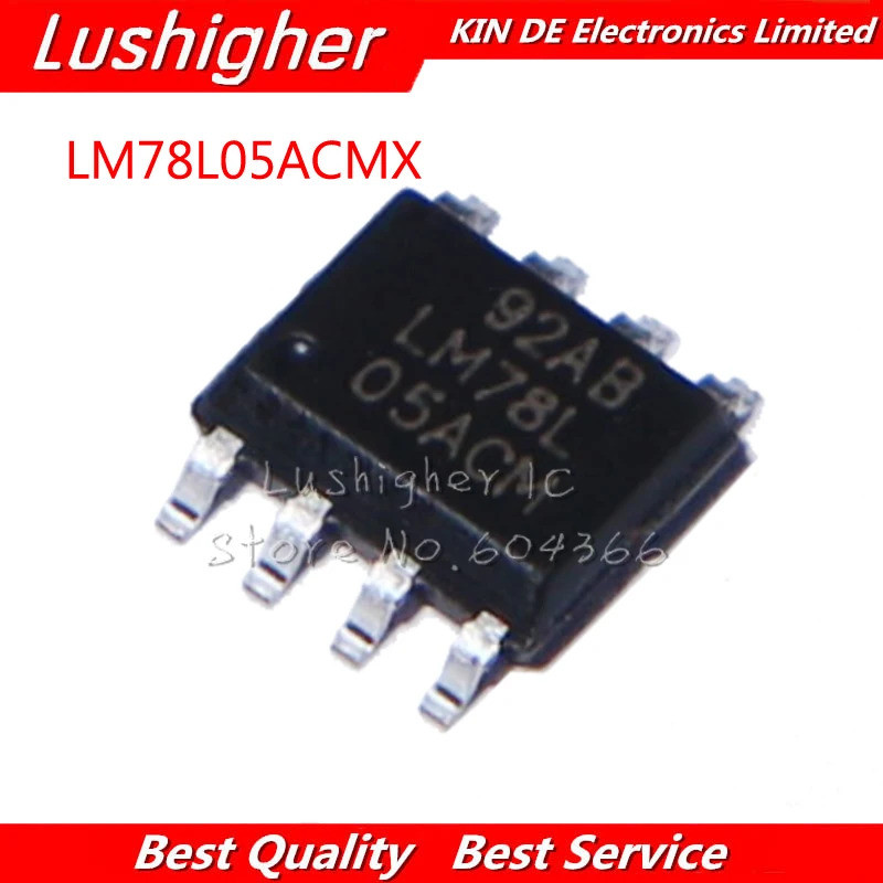 20 chiếc LM78L05ACMX LM78L05 LM78L05ACM SOP8 78L05 Ew Chính Hãng