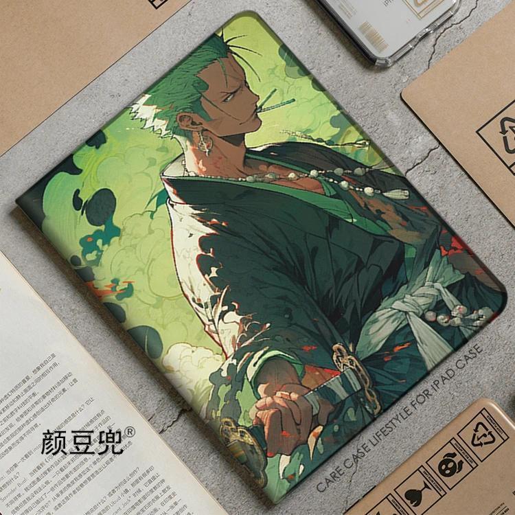 Roronoa Zoro Anime Một Ốp Lưng Cho iPad Air 4 5 10.9 Mini 5 6 Cho 2022 12.9 Ốp Lưng Silicon Sang Trọ