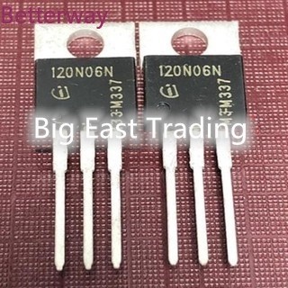2 chiếc 120N06N IPP120N06NG mới và origianl TO220 60V 75A new betterway