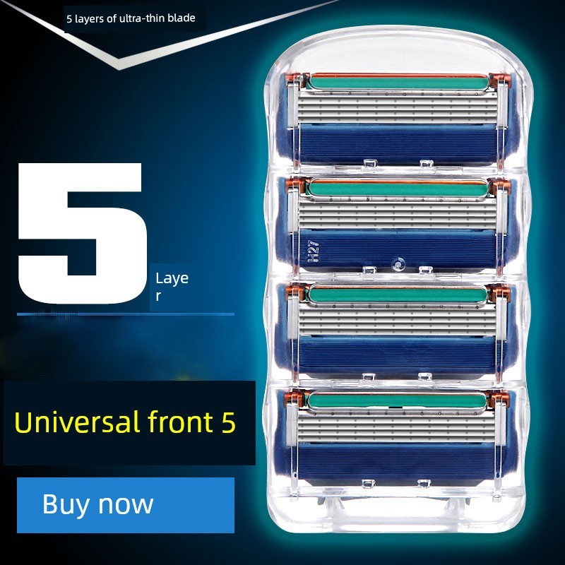 Đa Năng Đức Geely Sharp Hidden 5 Hướng Dẫn Sử Dụng Dao Cạo Năm Lớp Lưỡi Dao Gillette Blade Tốc Độ Gi