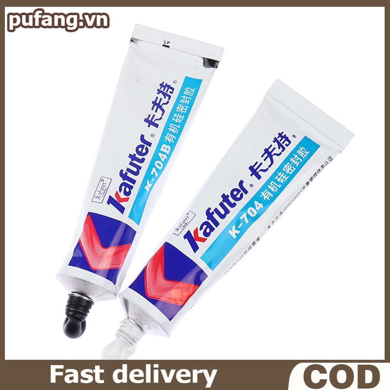 Pufang 45g Keo dán công nghiệp silicon K-704 704B RTV Cao su silicon trắng bal Keo vn