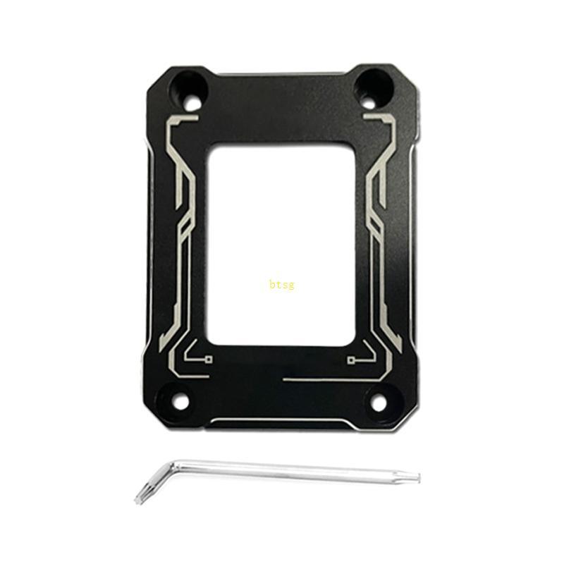 Btsg CPU Uốn Corrector Cho Intel12th LGA1700 CPU Khung Bảo Vệ Khóa Fixer Giá Đỡ Chống Tắt Nhôm CNC