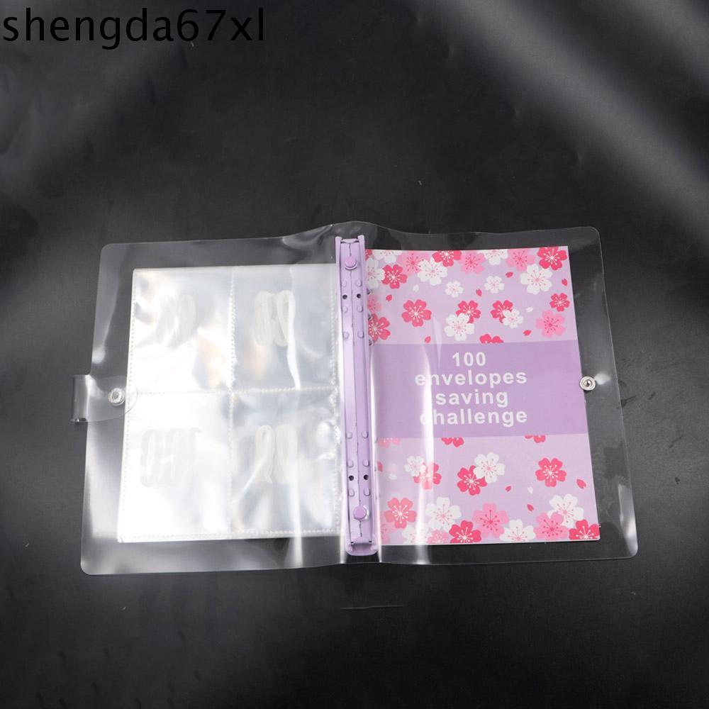 SHENGDA 100 Phong Bì Tiết Kiệm Thử Thách, Tiết Kiệm Tiền Quản Lý Tài Chính 100 Phong Bì Thử Thách Ch