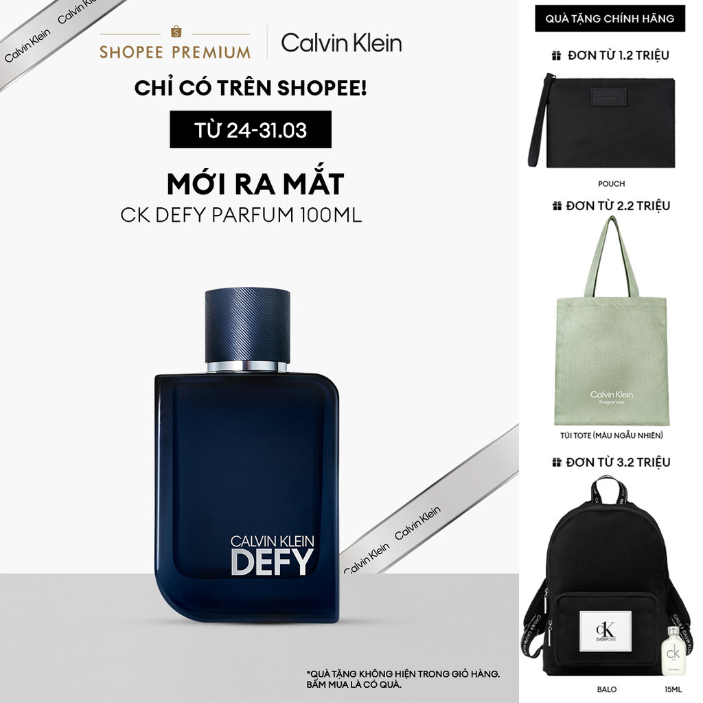 Nước Hoa Nam Calvin Klein Defy Parfum 100ml