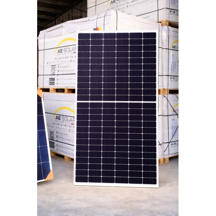 TẤM Pin Năng Lượng Mặt Trời –Monocrystalline PV Model: AE450MC-144 AE SOLAR 450W Loại A Chính Hãng- 