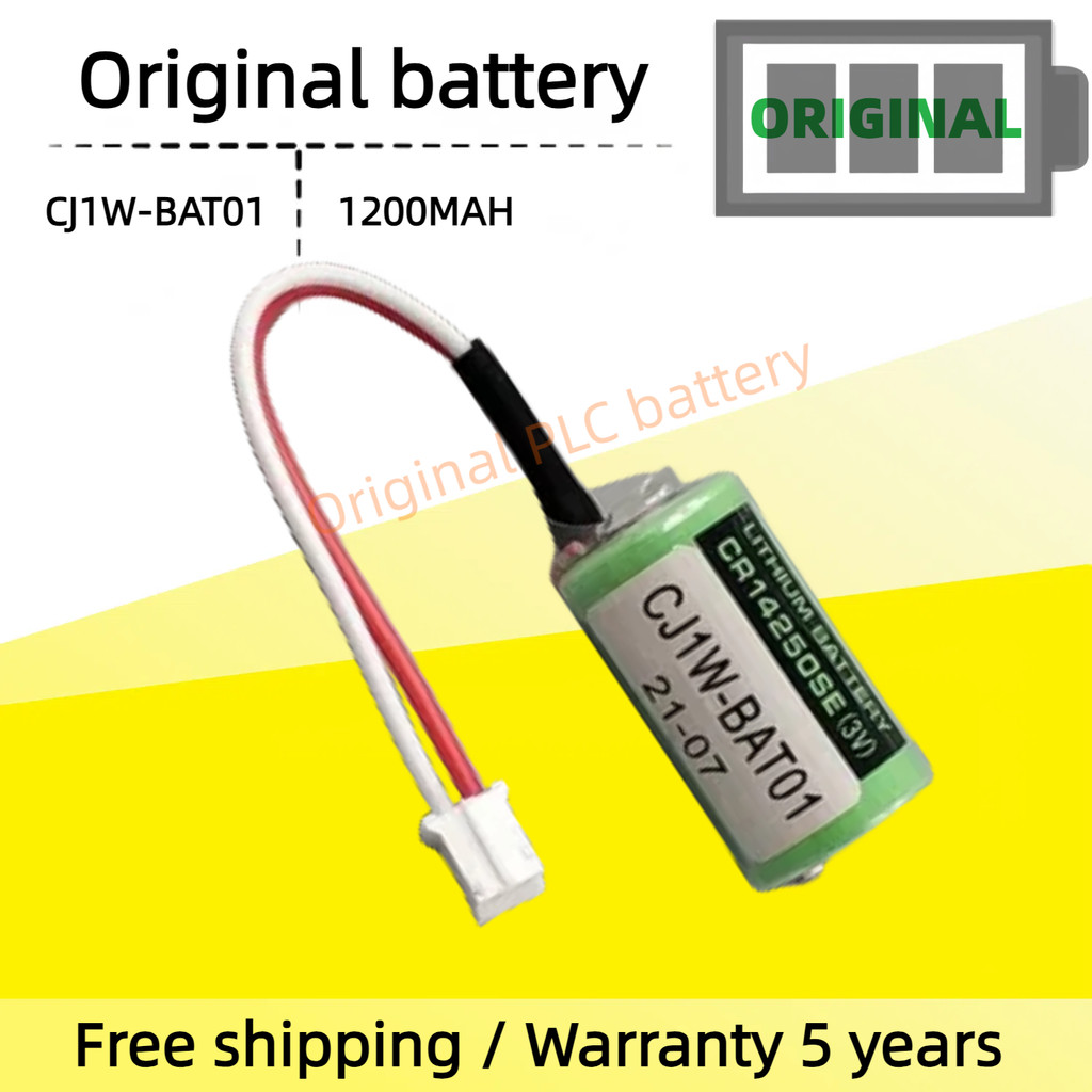 OMRON CJ1W-BAT01 CP1W CR14250SE-R 3V PLC CP2W pin lithium Mới