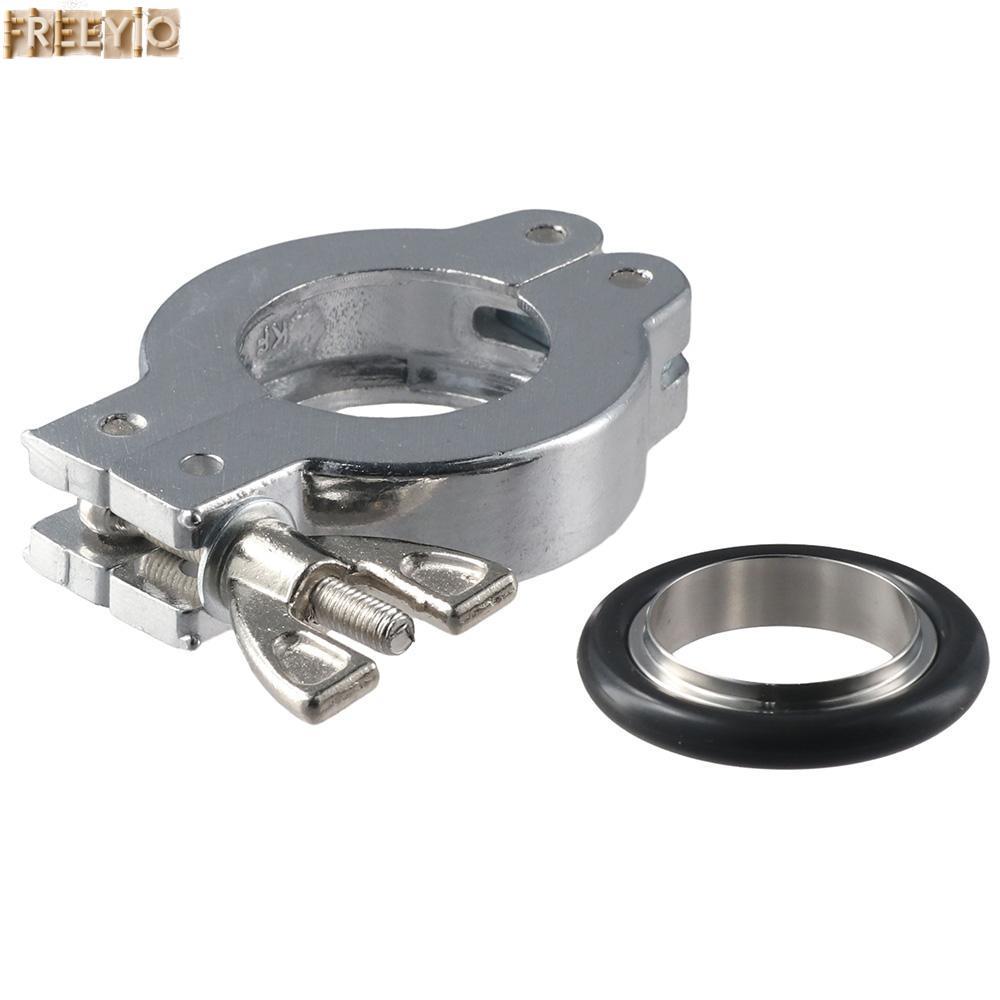 Vòng định tâm FREEYIO O TYPE, Kẹp nhôm KF25 màu đen cao su, Kẹp nhôm cầm tay KF25 màu bạc cầm tay Cô