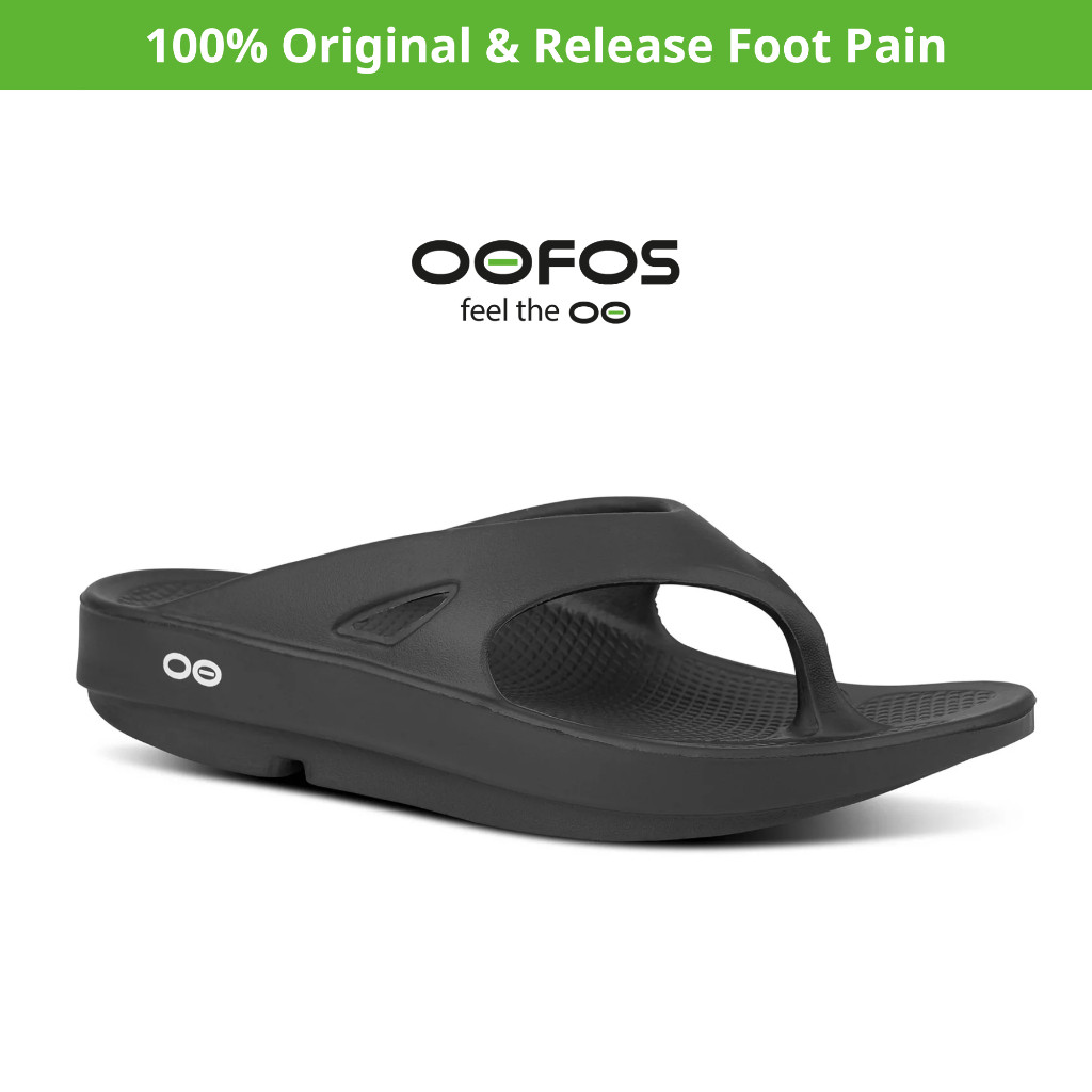 OOFOS Original - Sandal Unisex Health Mềm mại như bánh có hệ thống hỗ trợ giày - Giảm đau chân - Sẵn