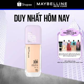 Kem nền bắt sáng Superstay Lumi Matte 30H che phủ siêu nhẹ mặt Maybelline New York 35ml [MỚI]