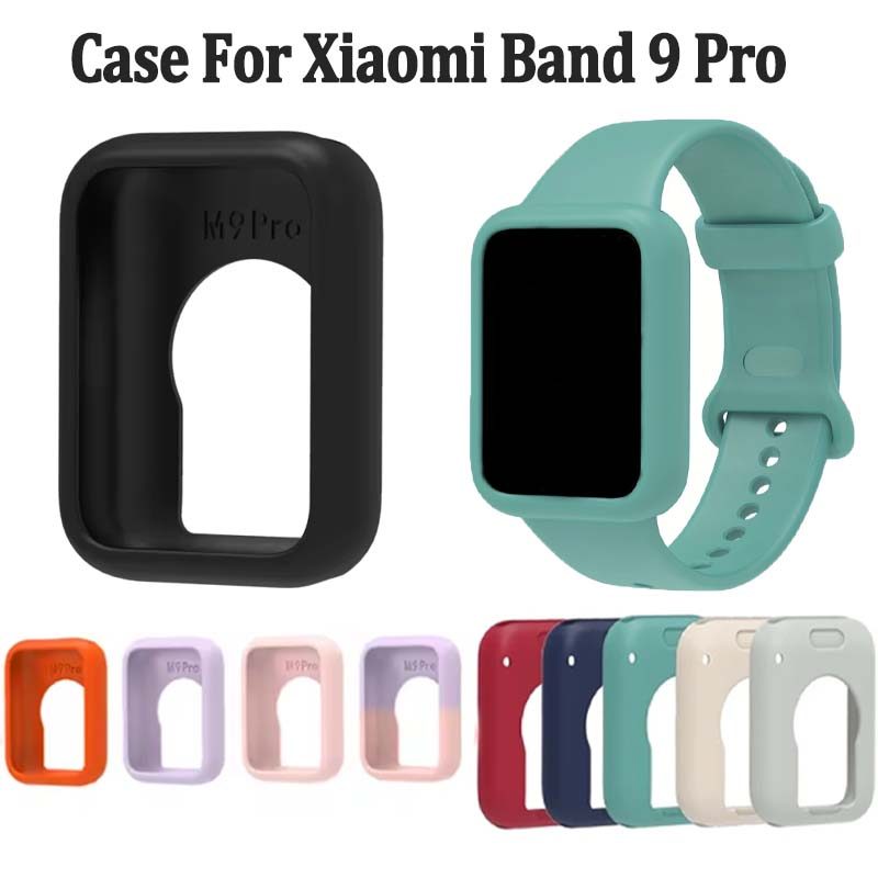 Ốp Lưng Silicon Cho Xiaomi band9pro band9 Pro Phụ Kiện Mềm Chống Sốc Bảo Vệ Cản Khung Vỏ Cho Xiaomi 