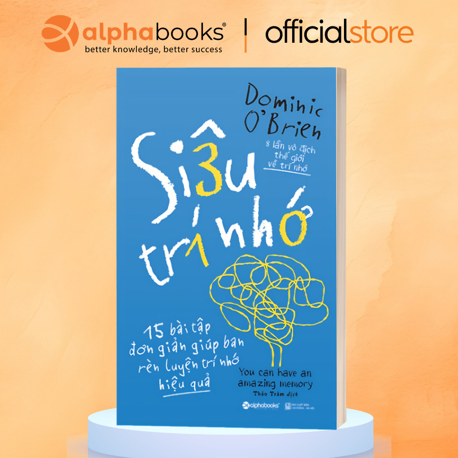 Sách - Siêu trí nhớ (Tái bản mới nhất, Alpha Books)